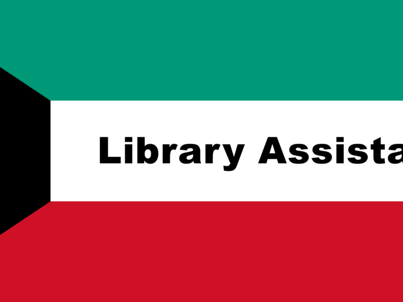 Library Assistant, starting immediately